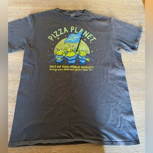 Disney Grey Pizza Planet Tee - Short Sleeve